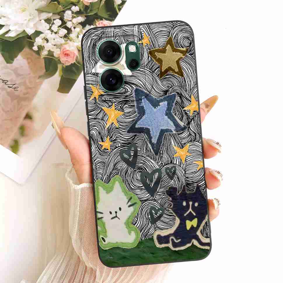 

Funda For OPPO Reno 14F 5G Case Cat Dragon Lens Protection Back Cover For OPPO Reno14F Reno14 F CPH2743 5G Coque Oppo Reno14 F 5G