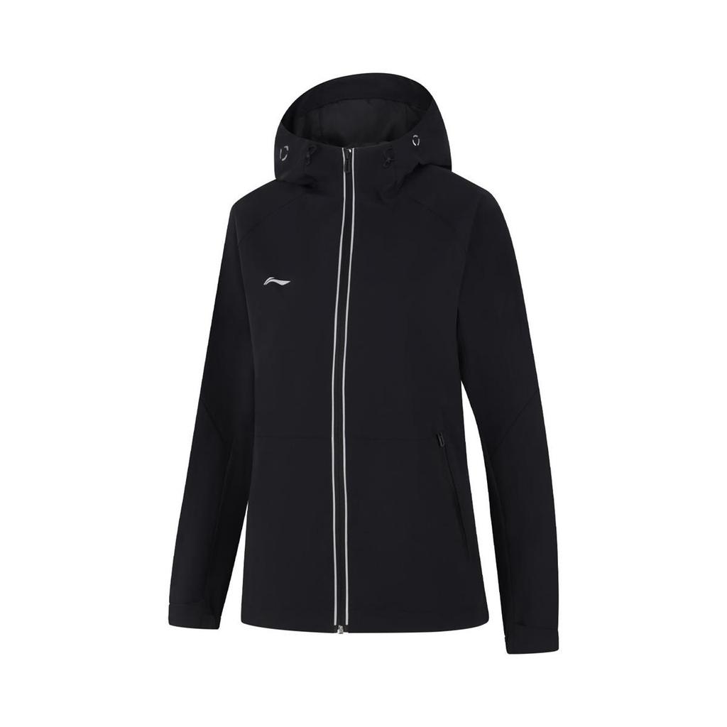 Li-Ning Comfortable Fashionable Versatile Windproof Water-Repellent Long Sleeve Jacket And Cuffed Long Pants Casual Sports Set AFDUA12-1+AKLUB22-1