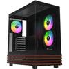 Thermaltake CA-1Y7-00M1WN-WS - View 270 Plus WS ARGB - Boitier PC sans alimentation - Moyen tour - Format ATX - Noir