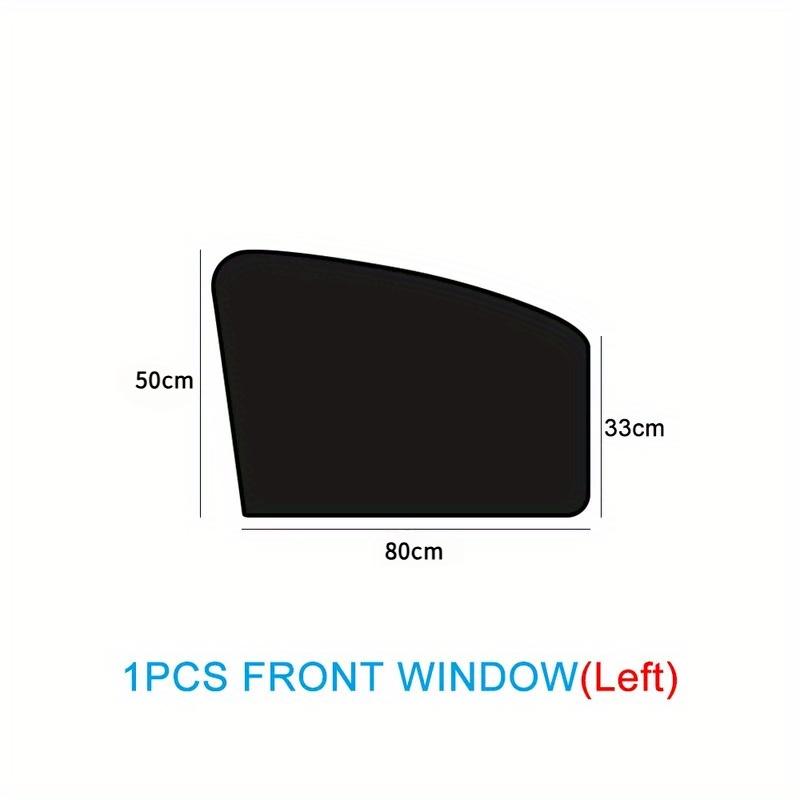 Car Sunshade Curtains Summer Protection Universal Side Window Shades Foldable Magnetic Car Sun Shade Front Rear Auto Accessories