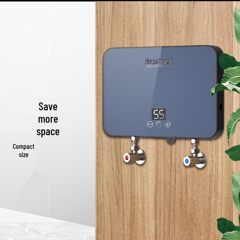 Dual-Use Under-Sink Instant Electric Water Heater for Kitchen - Rapid Heating for Hot & Cold Water, Ideal for Washing Vegetables & Household Use