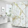 Small Fresh Floral Leaves Flowers Shower Curtain Bathroom Waterproof Polyester Multi-size 3D Print Curtains for Bathroom Shower