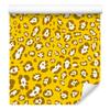 Yellow Leather Wallpaper Yellow, Gold and Cream for Living Room and Bedroom 50x1000