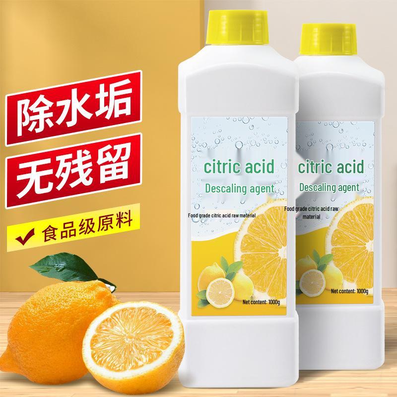 Food-Grade Citric Acid Descaler: Limescale & Tea Stain Cleaner for Kettles and Water Heaters.