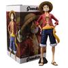 28cm One Piece Anime Figur Selbstbewusst Lachend Luffy Drei Formen Gesichtswechsel Action Figur Puppe PVC Modell Spielzeug Sammlung Geschenke