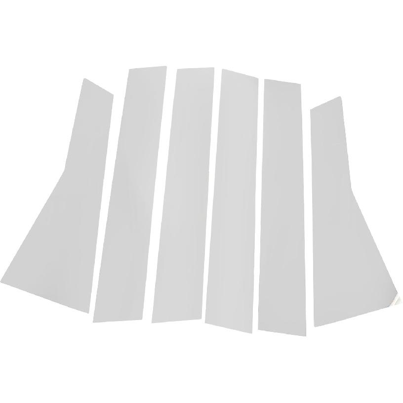 Door Pillar Window Trim - Car Front Rear Left Right Side Anti Scratch Sticker Pillar Posts Door Outer Cover - for Honda CR-V 2017-2022 Plastic Chrome