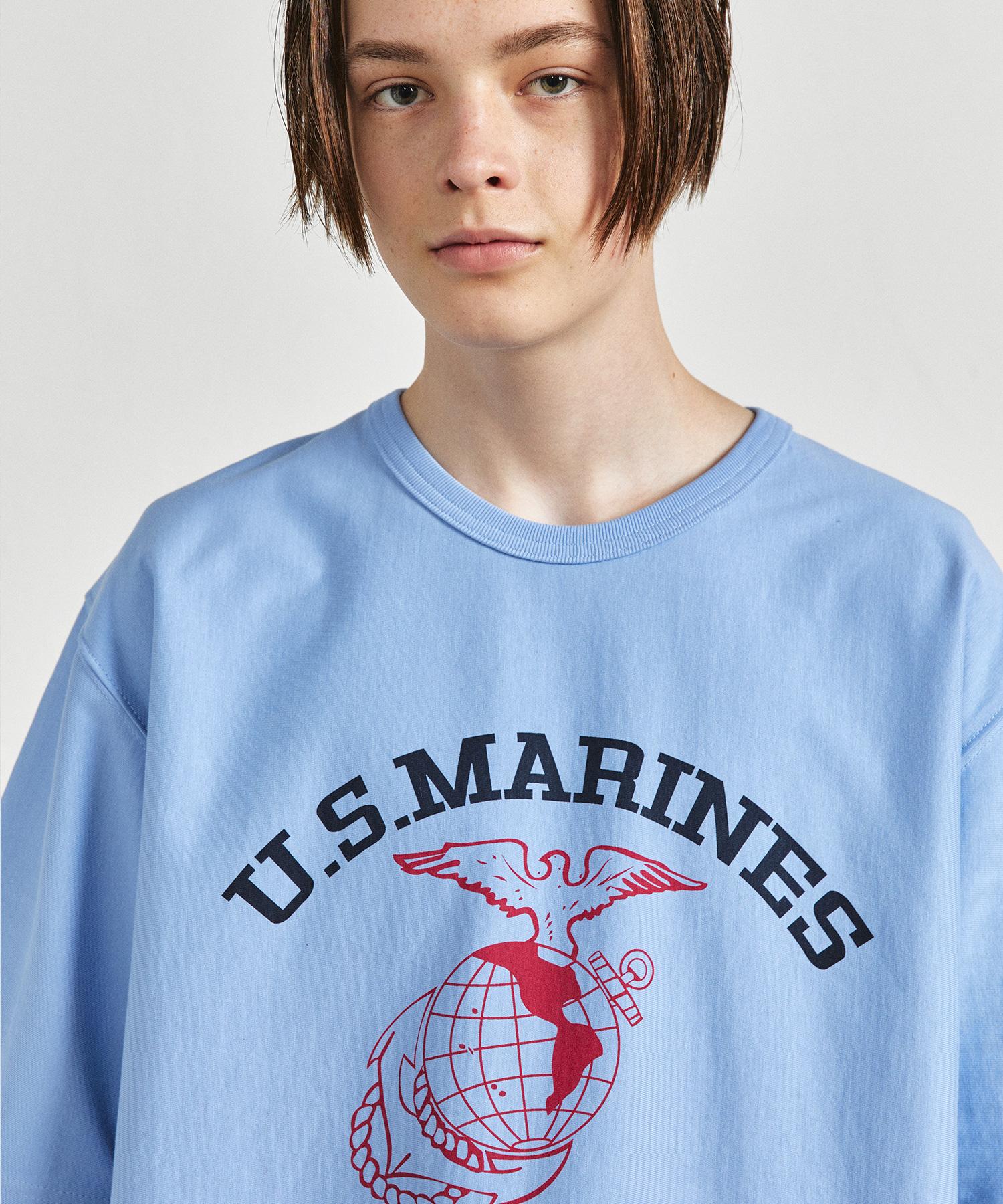 Union Valant Usa Marine T-Shirt Sky Blue Sky Blue/M