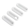 4Pcs Oval Self-adhesive Door Knobs Non-slip Adhesive Strength Non-slip Grip Handles Universal Auxiliary Doors Handles