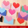 Heart-Shaped 3D Greeting Card for Valentine's Day and Weddings