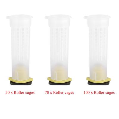 50 / 70 / 100 Beekeeping Rearing Cup Kit Bee Queen Cages Roller Beekeeper Tool Equipment