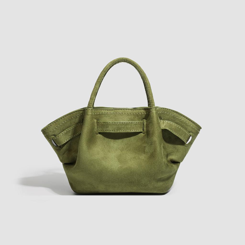 New green personalized dumpling bag New women's shoulder messenger bag handbag bag portable