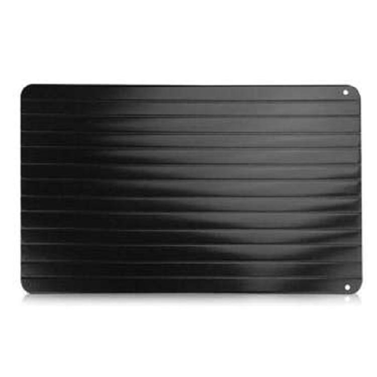 

Fast Defrosting Tray with Groove Defrost Food Rapid Safer Kitchen Gadgets Tools L