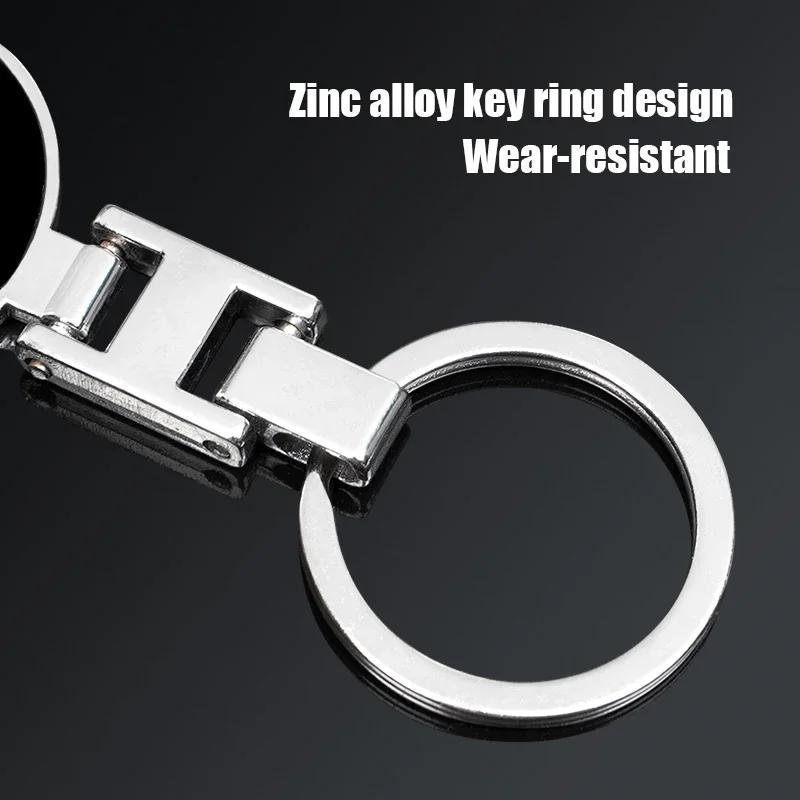 2025 Hot Volkswagen RLine Keychain With Brand Badge Genuine Zinc Alloy Anti-Theft Car Key Organizer Gift Pendant For Men Women S