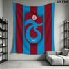 Trabzonspor Wall Hanging Printed Fabric Blanket Decorative Tapestries for Bedroom Living Room Home Decor