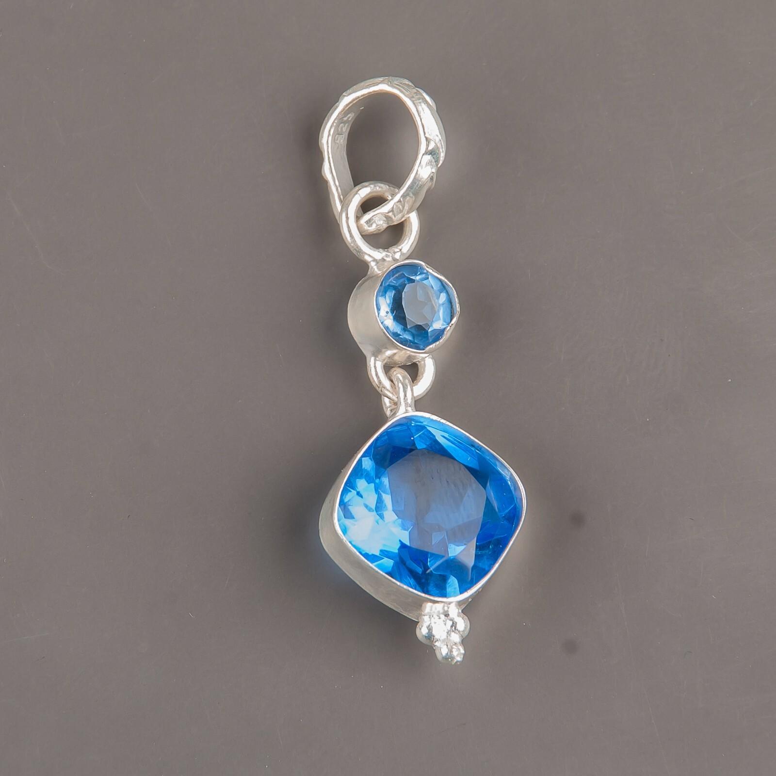 

Tanzanite Gemstone 925 Sterling Silver Jewelry Handmade Pendant 1.60 Women Gift PP-9-1