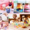 1Pcs Crystal Resin Drop Glue Jar Bottle Silicone Mold, DlY Wishing Bottle Storage Jar Making Silicone Mold for Handmade Craft