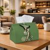 1pc Retro Elegant Fashion Tissue Box | Durable, Woman Stripe Dress Floral Chic Suitable for Living Room Accent, Bedroom Decor, Encouragement Gifts, Wo
