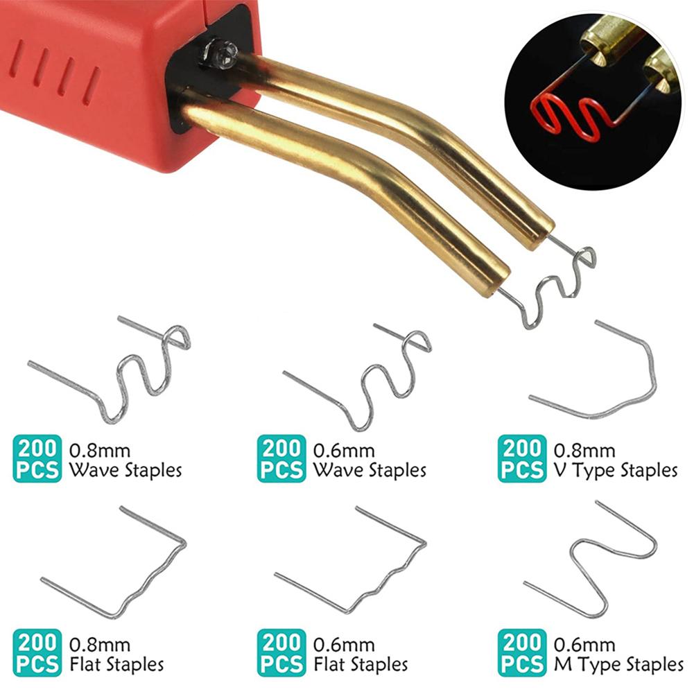 1200pcs Flat Staples High Quality Pre-cut Stainless Steel