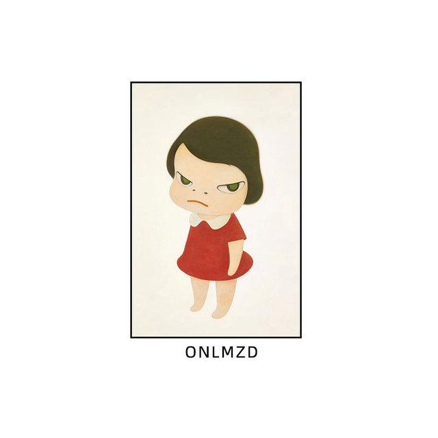 Yoshitomo Nara dekorative Malerei Mädchenzimmer japanischen Stil hängende Malerei Schlafzimmer Nachttisch kreative Cartoon Wandpuppe