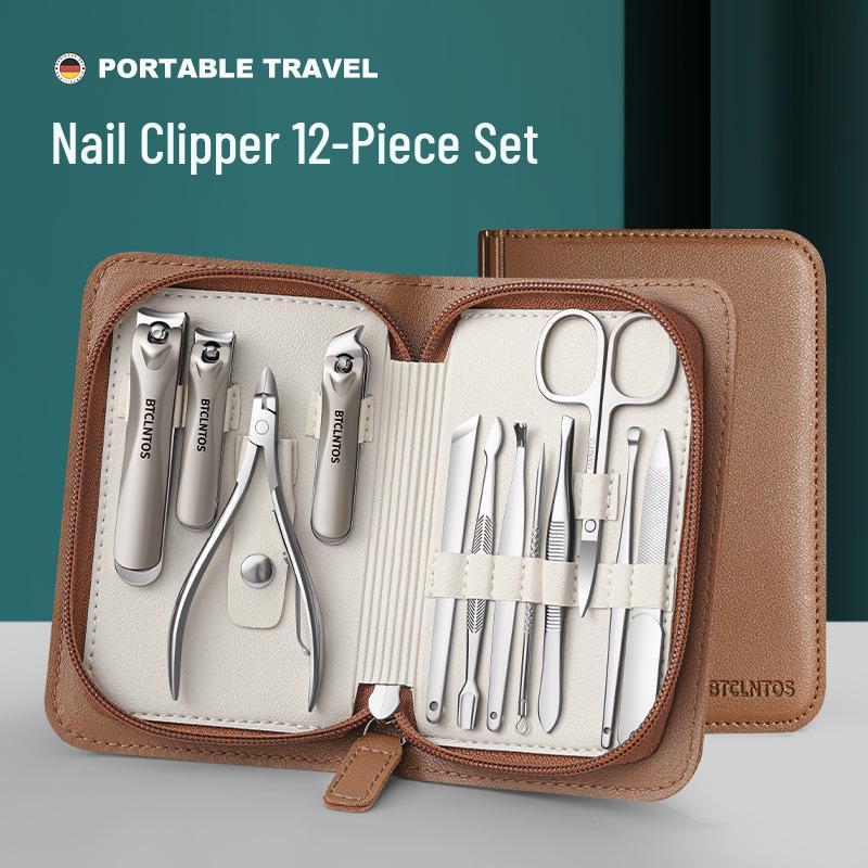 Luxury Men's Multifunctional Nail Clipper & Trimming Set