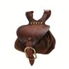 Mittelalterliche Gürteltasche aus Kunstleder Wikinger Hüfttasche Set Kostüm Cosplay Zubehör