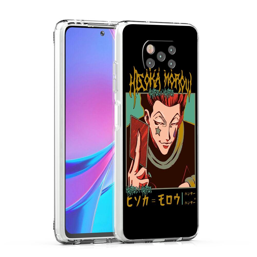Custodia per telefono Anime Hisoka HUNTER X HUNTER per Xiaomi Poco X3 NFC F3 M3 X4 M4 Pro 5G Mi 11 Lite Ultra 11T 11X 12 12T Pro 11i Cover
