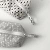 Large-capacity Soft Touch Stationery Pouch Stationery Organizer Back To School Multi-functional Polka Dot Design Pencil Case
