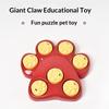 Dog Treat Dispenser Toy Puzzle Feeder with Anti-Slip Bottom Pet Food Dispensing Enrichment Toy for Puppy Small To Large Dogs Brain Training