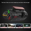 2HC FHD 1080P 3 Inch Car Dash Cam Driving Video Recorder DVR Dual Lens Camera