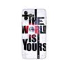 Power Never Give Up Phone Case for Iphone 5 5s 2020se 6 6s 7 8 Plus X 10 XR XS 11 12 13 Mini Pro MAX Black Tpu Back Cover