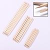 100 Stück Nagelhautschieber Holzstäbchen Nagel Maniküre Entferner Holzdesign Nagel Gel Lack Zeichenstift Für Nailart Werkzeuge