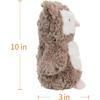 Apricot Lamb Toys Plush Brown Owl Stuffed Animal Soft Cuddly Perfect for Child (Brown Owl,10 Inches)