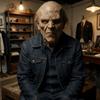Halloween Latex Fierce Old Man Mask Cos Popular Headgear for Adults, Can Be Labeled