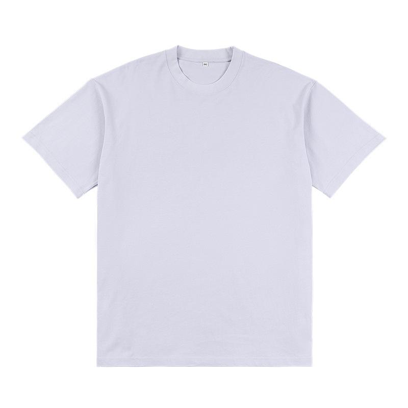 Herr | 240g Högkvalitativ Ren Bomull Casual Mångsidig T-shirt för Både Män och Kvinnor, Snabbtorkande Andningsbar Bas T-shirt