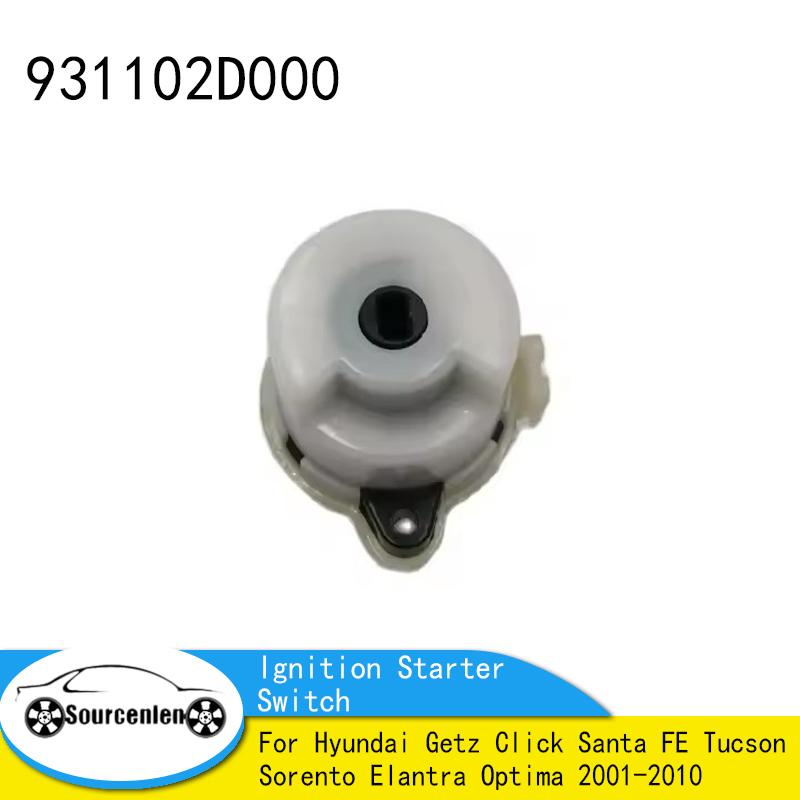 

93110-2D000 931102D000 Вимикач запалювання для Hyundai Getz Click Santa FE Tucson Sorento Elantra Optima 2001-2010