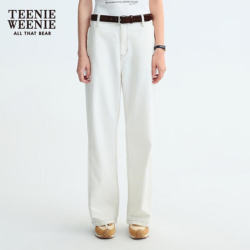 

Teenie Weenie Women s 2025 Autumn Loose Straight-Leg Jeans M