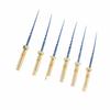 6pz Lime Canalari Endodontiche F1 Metallo Elastico Portatile Inossidabile Set Lime Endodontiche Dorato 0,98 pollici