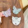 Three-Dimensional Colorful Butterfly Mobile Phone Airbag Bracket Magnetic Paste Flash Powder Wind Ring Desktop Watching Drama