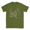 Little Chef Remy T-Shirt for Men Round Neck Cotton T Shirts  Short Sleeve Tees Adult Clothes