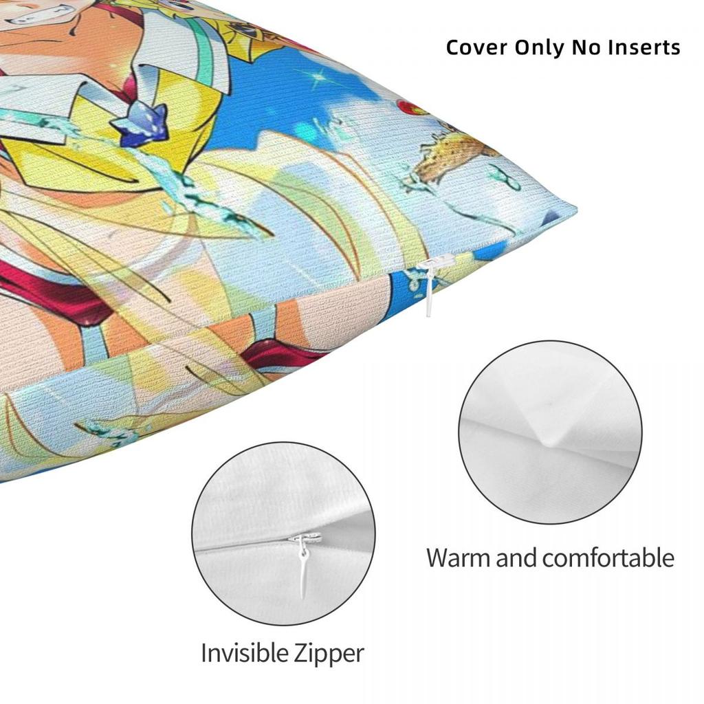 Lina Inverse Dragon Slave Slayers Kissenbezug Kissen Komfort Wurfkissen Sofakissen Für Zuhause Schlafzimmer Wohnzimmer