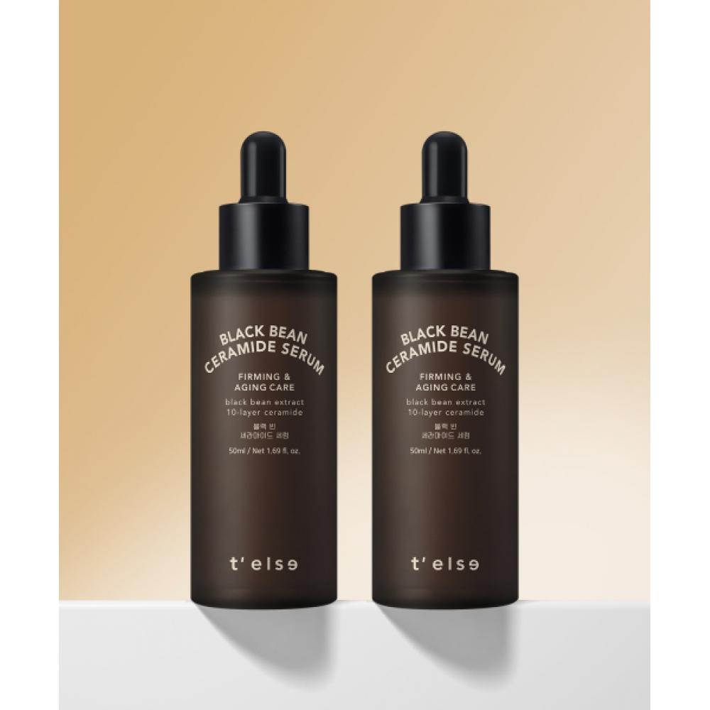 Telse Black Bean Ceramide Serum 50ml X 2 NONE