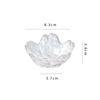 Exquisite Gold Inlay Glass Sakura Disc Nordic Style Japanese Sauce Bowl Small Flower Candle Holder Wedding Table