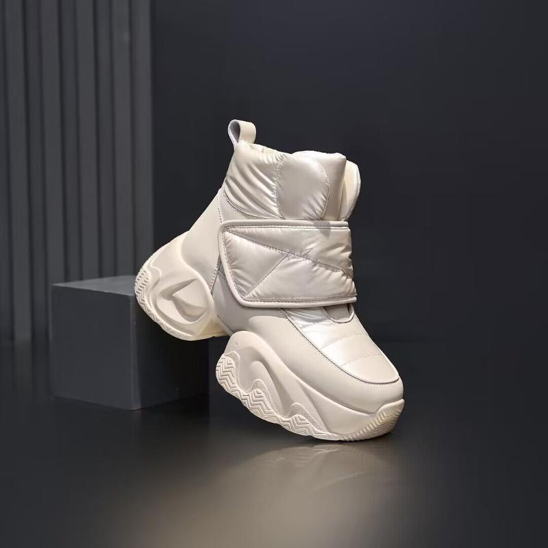 Winter ladies Short Boots Thick soled non slip cotton footwear Fashion comfort snow boots Casual Warm Velvet Women's Shoes