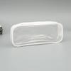 Transparent Pencil Case Zipper Simple style Pen Pouch Large Capacity Pen Bag for Students School&Office Stationary Supplies