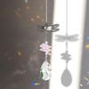 Dragonfly Handcrafted Hanging Crystal Garland Pendant DIY Chandelier Jewelry Center Part Window Garden Decoration