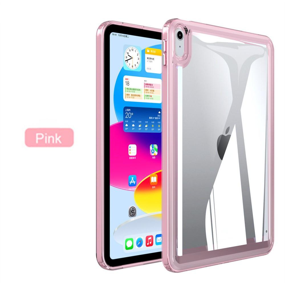 For iPad 10 10th Generation Case Hard Jelly Silicone Edge Back Cover For Apple iPad 10 10th Gen 2022 A2696 10.9 Inch Funda Cases