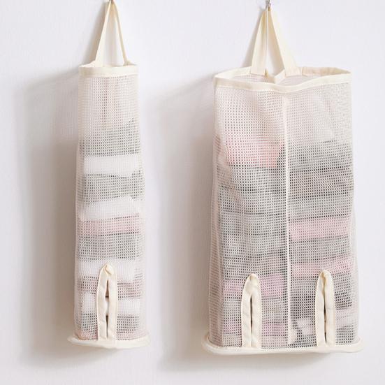 Hanging Underwear Organizer Breathable Mesh Storage Bag Foldable Travel Panties Socks Organizer for Closet or Door Use