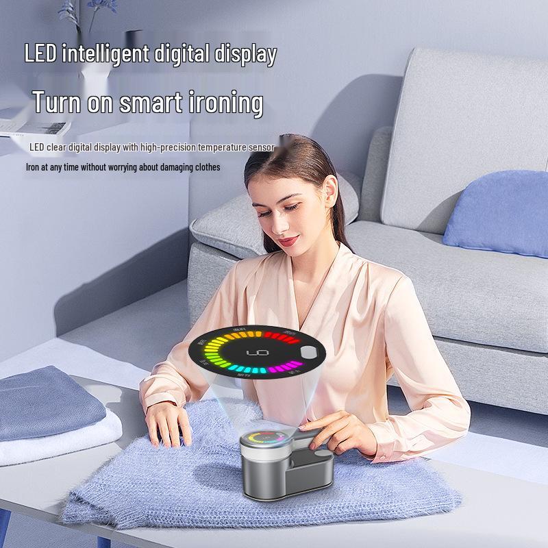 High-Power Portable Garment Steamer and Iron for Travel