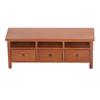 Miniature TV Cabinet Simulation Drawers Design Decorative Wooden Furniture Model for 1Celsius12