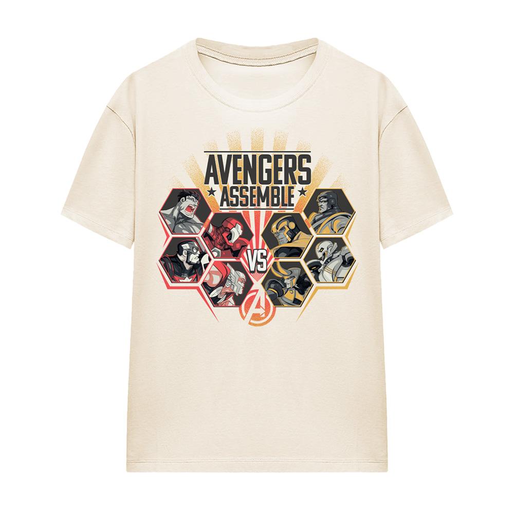 Avengers Unisex Adult Vs Villains T-Shirt
